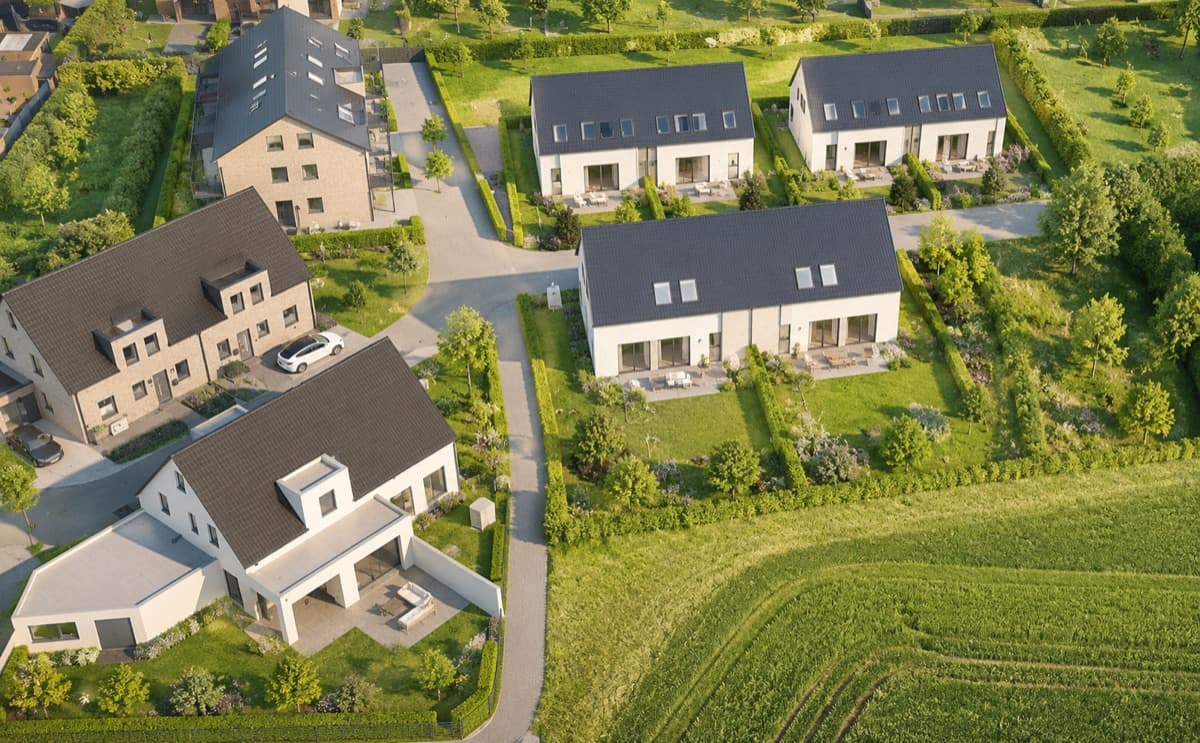 Wohngebiet Einfamilienhäuser Vreden